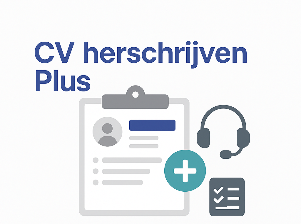 CV herschrijven plus CV herschrijven plus